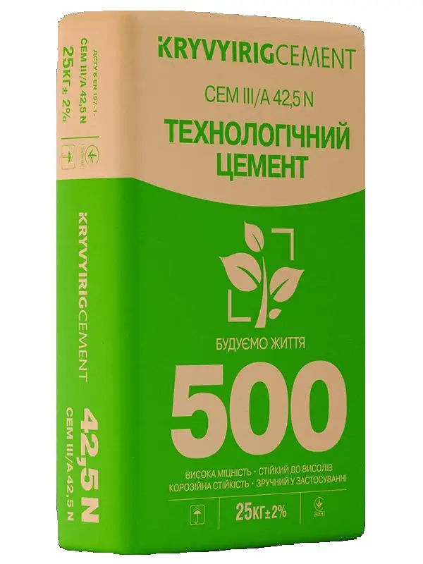 Цемент М400 Кривий Ріг, 25кг